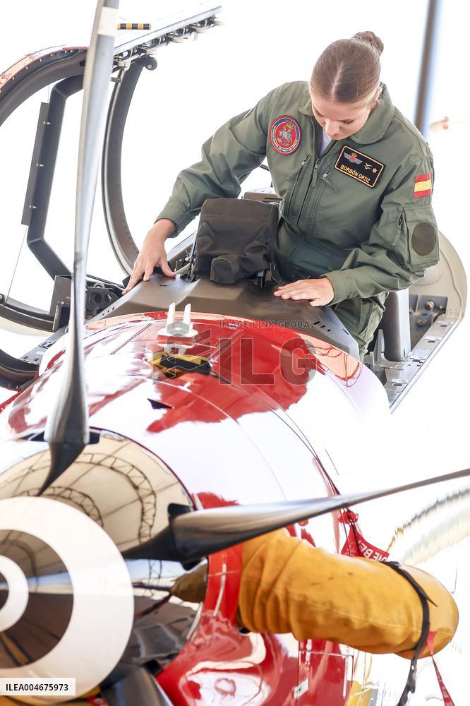 Princess Leonor Admitted to the Air Force Academy - Spain