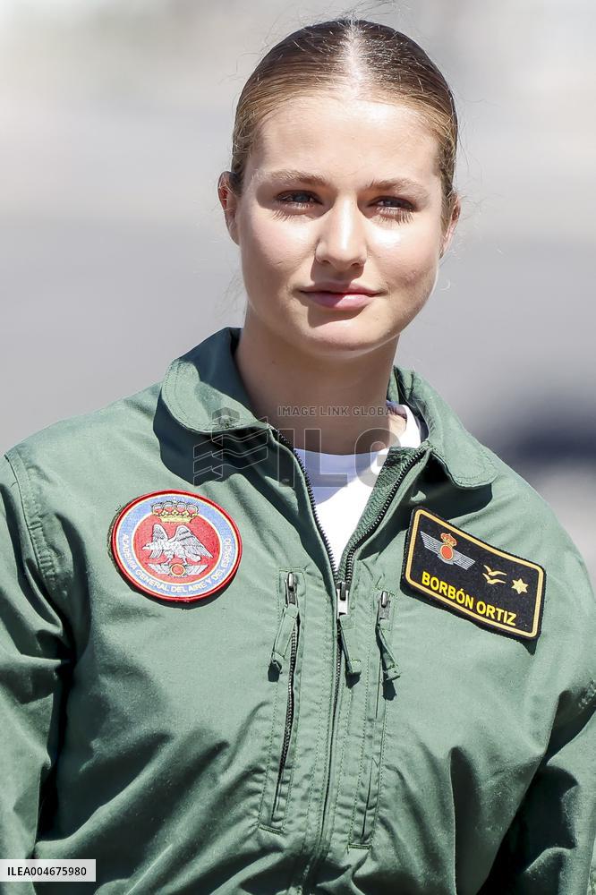 Princess Leonor Admitted to the Air Force Academy - Spain