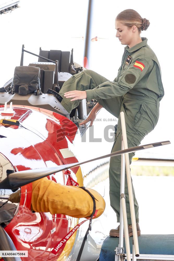 Princess Leonor Admitted to the Air Force Academy - Spain