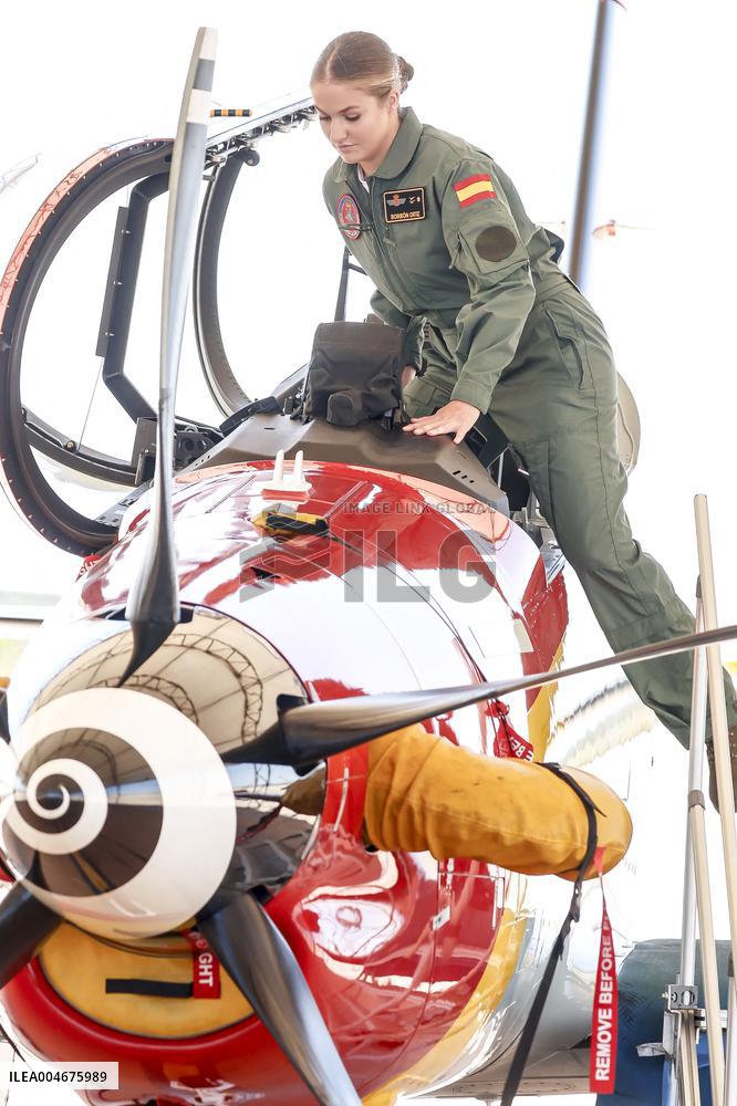 Princess Leonor Admitted to the Air Force Academy - Spain