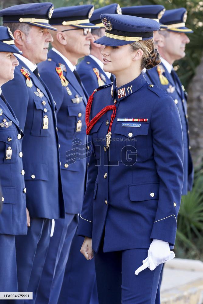 Princess Leonor Admitted to the Air Force Academy - Spain