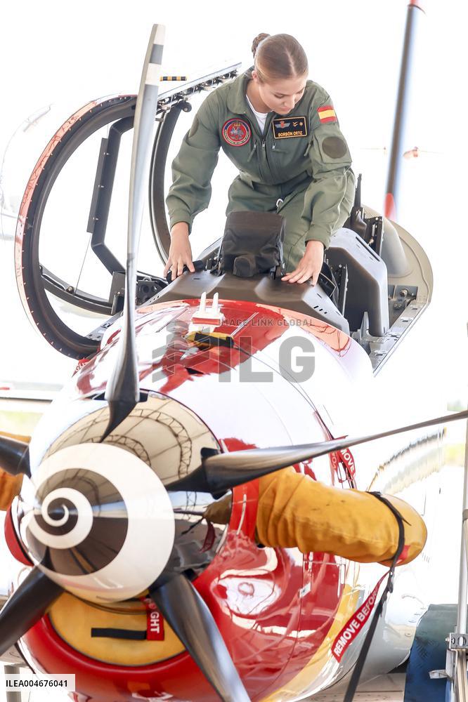 Princess Leonor Admitted to the Air Force Academy - Spain