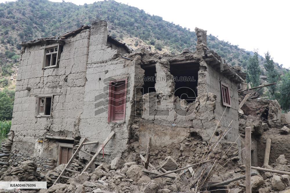 Afghanistan Earthquake Aftermath - Kunar