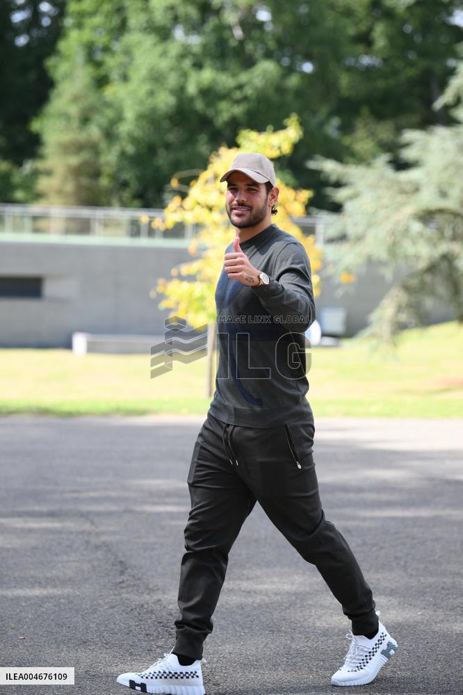 French Football Squad Arriving At Training Camp - Clairefontaine