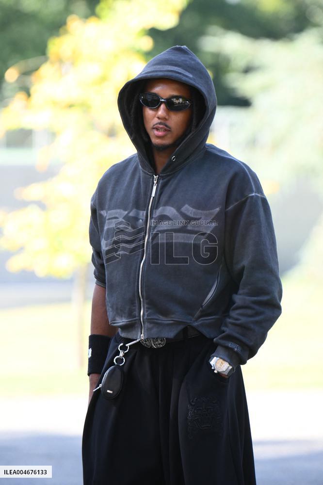 French Football Squad Arriving At Training Camp - Clairefontaine