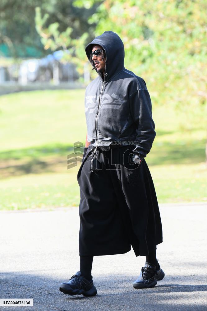 French Football Squad Arriving At Training Camp - Clairefontaine