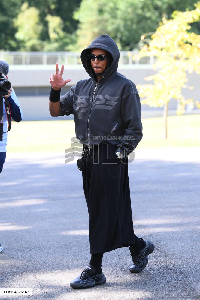 French Football Squad Arriving At Training Camp - Clairefontaine