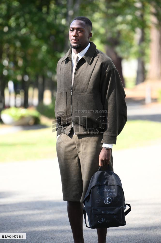 French Football Squad Arriving At Training Camp - Clairefontaine