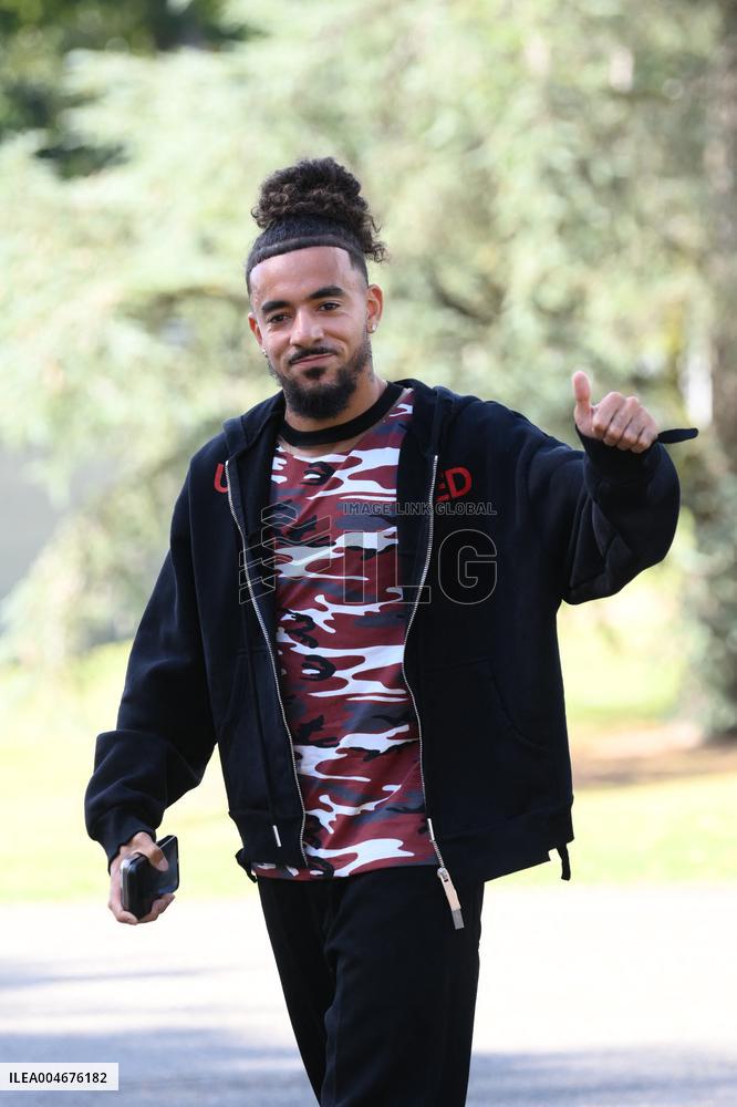 French Football Squad Arriving At Training Camp - Clairefontaine