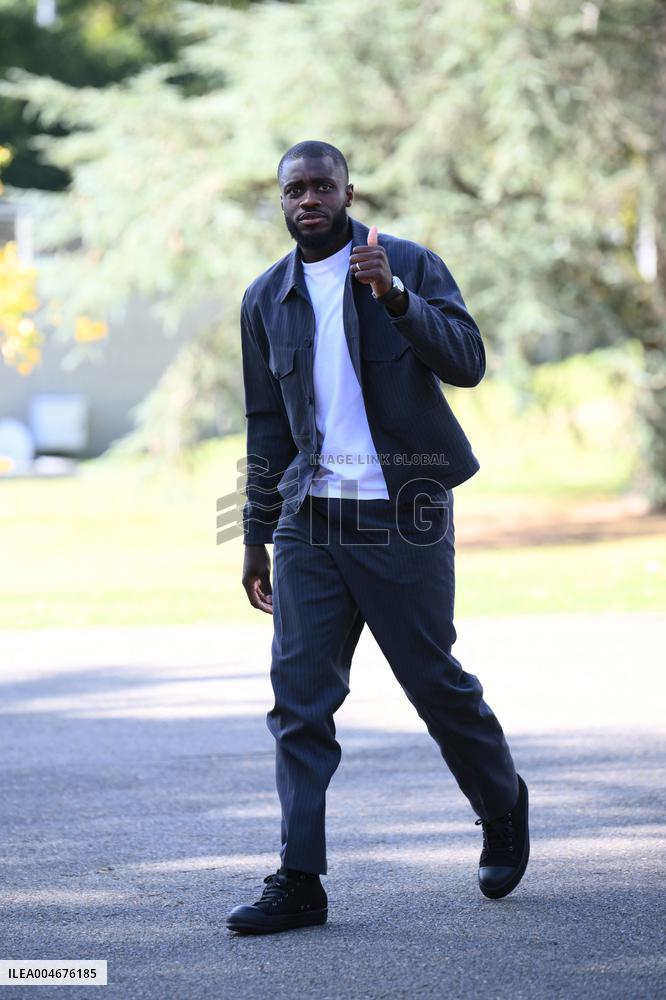 French Football Squad Arriving At Training Camp - Clairefontaine