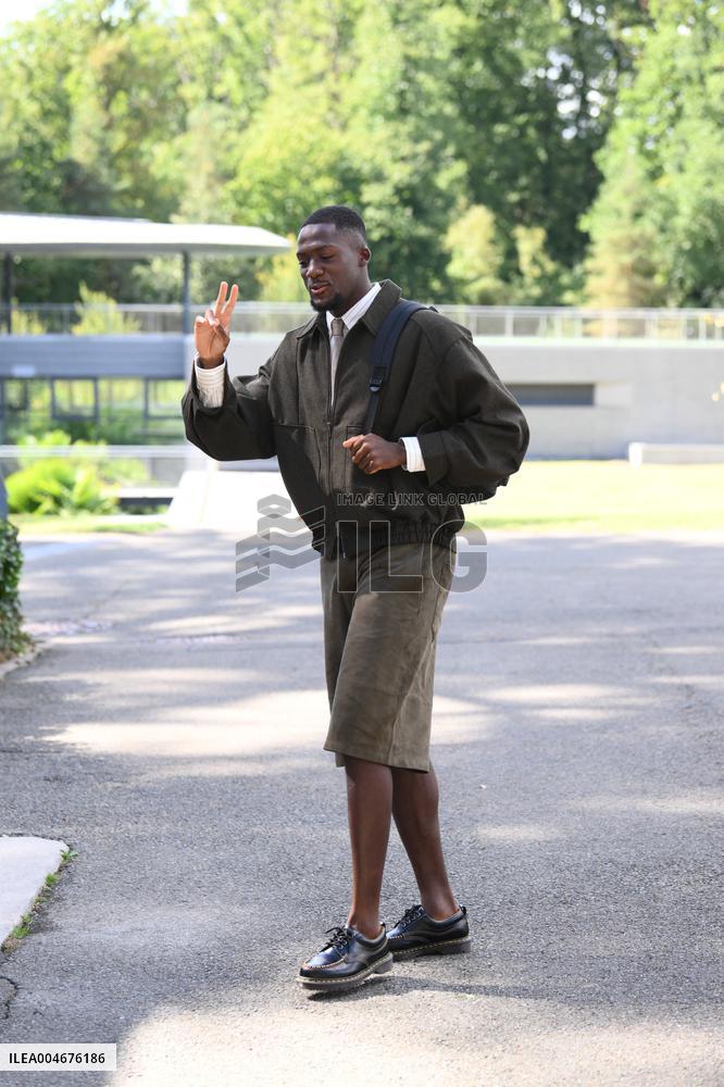 French Football Squad Arriving At Training Camp - Clairefontaine