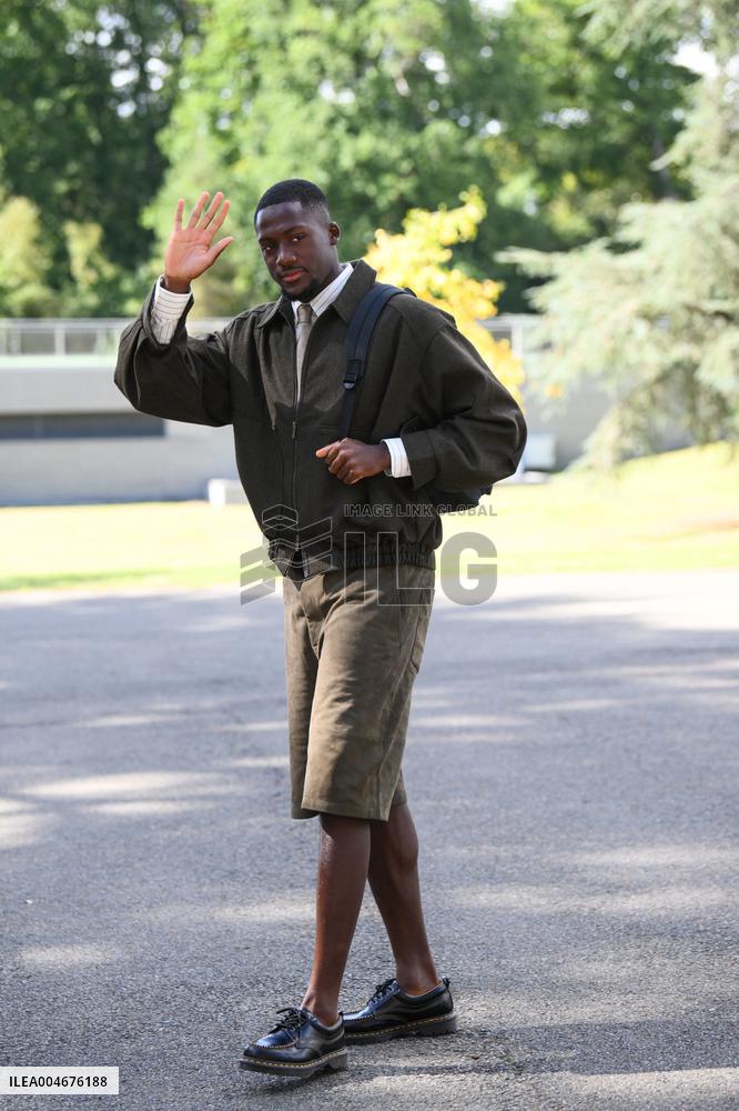 French Football Squad Arriving At Training Camp - Clairefontaine