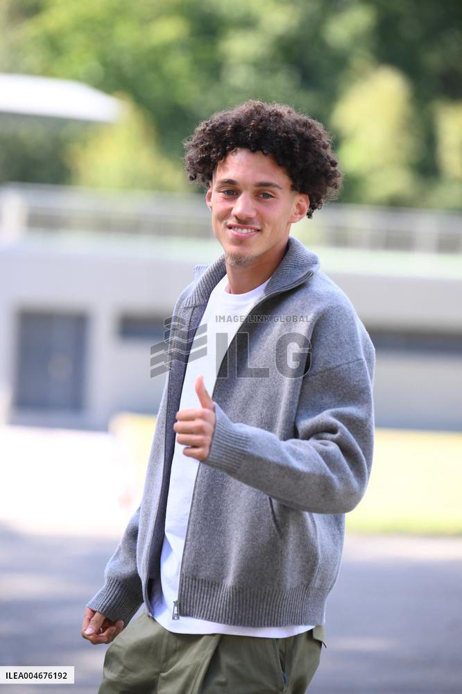 French Football Squad Arriving At Training Camp - Clairefontaine