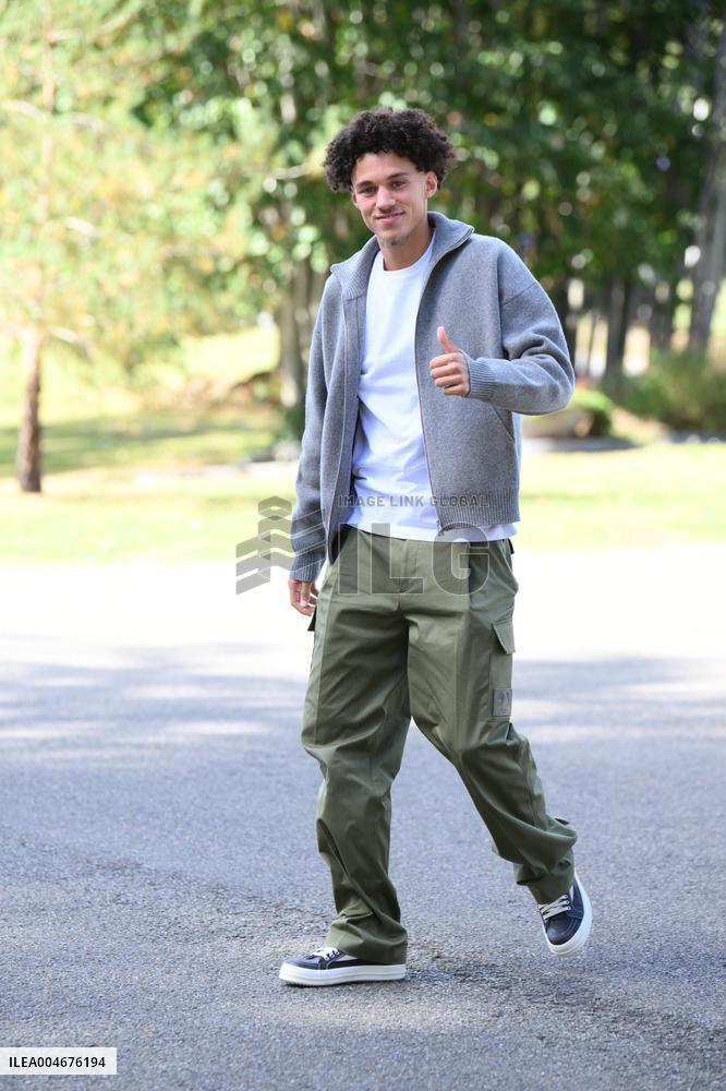 French Football Squad Arriving At Training Camp - Clairefontaine