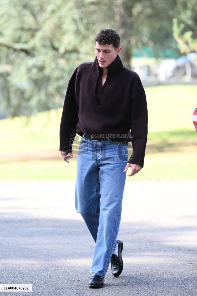 French Football Squad Arriving At Training Camp - Clairefontaine