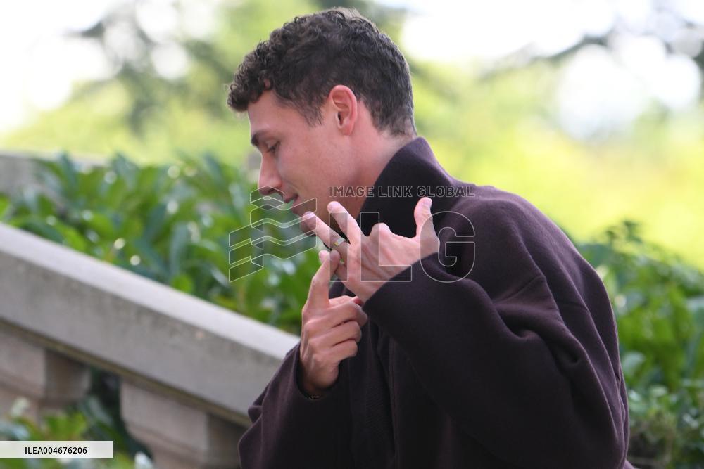 French Football Squad Arriving At Training Camp - Clairefontaine