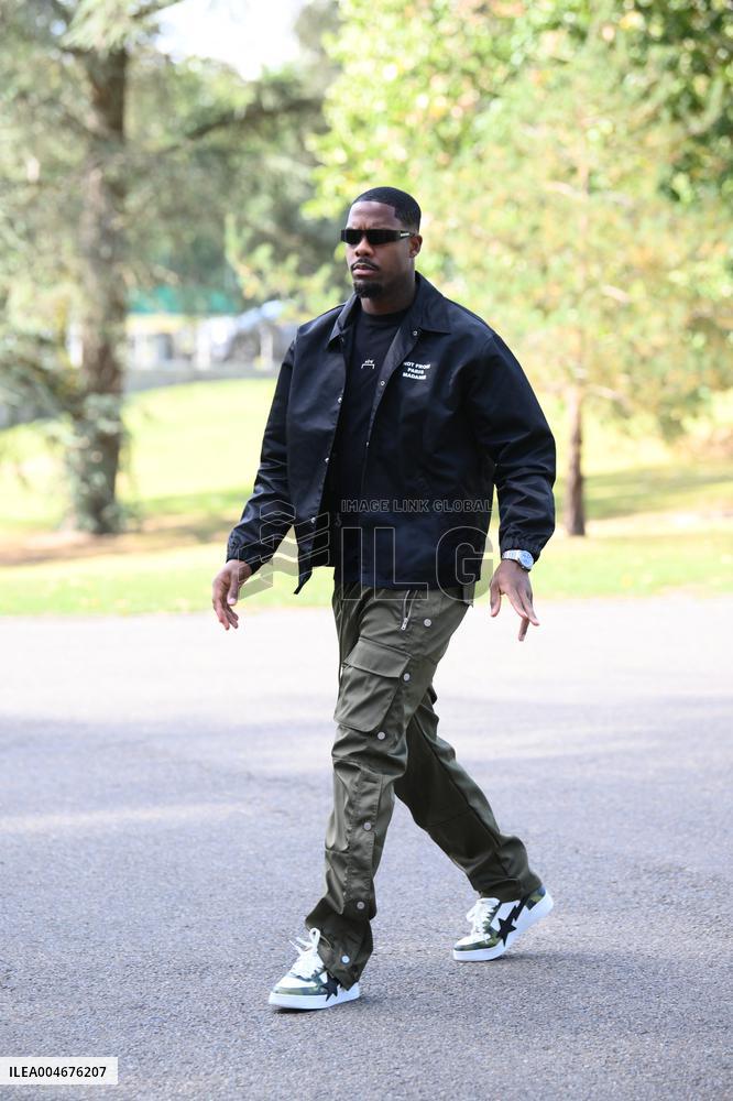 French Football Squad Arriving At Training Camp - Clairefontaine