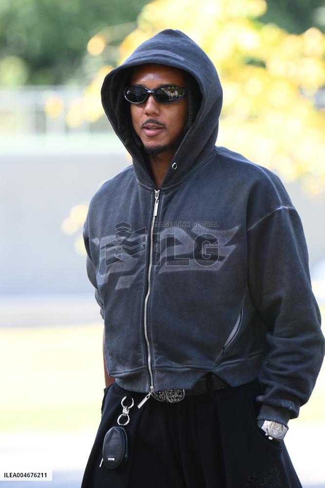 French Football Squad Arriving At Training Camp - Clairefontaine