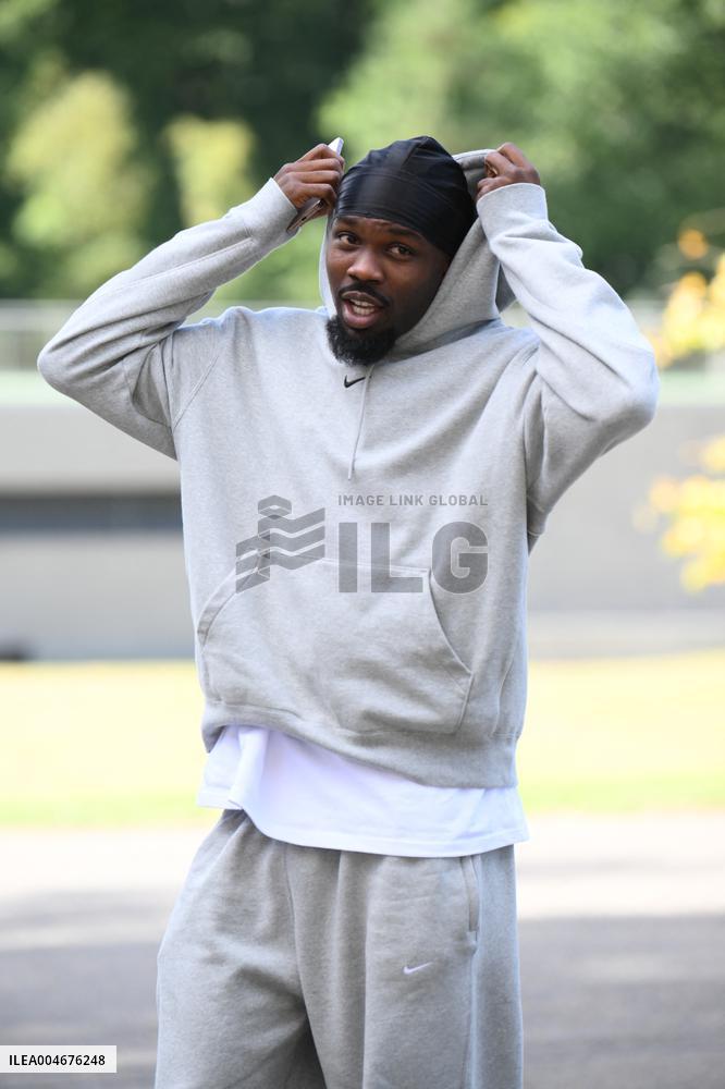 French Football Squad Arriving At Training Camp - Clairefontaine