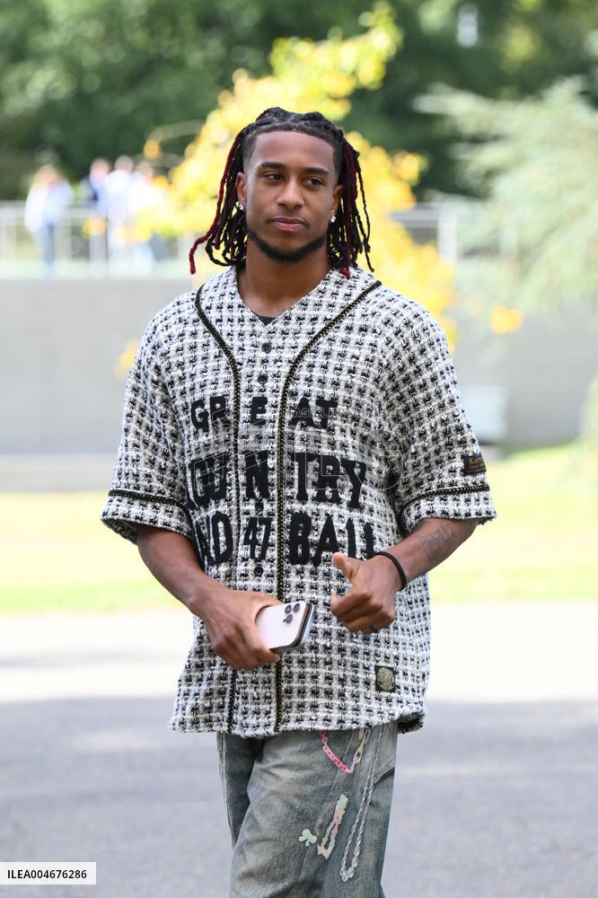 French Football Squad Arriving At Training Camp - Clairefontaine