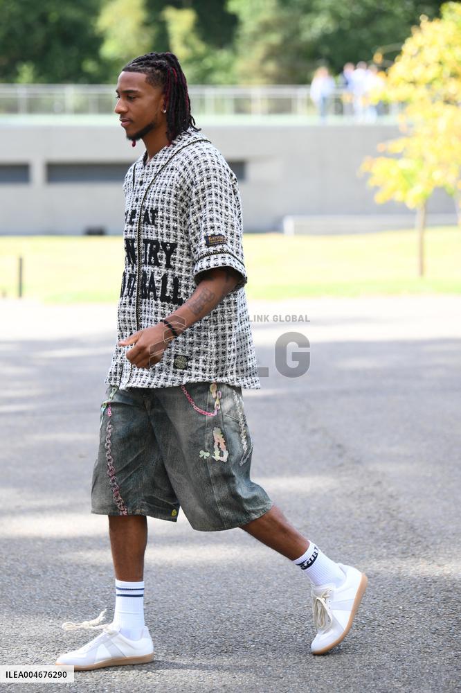 French Football Squad Arriving At Training Camp - Clairefontaine