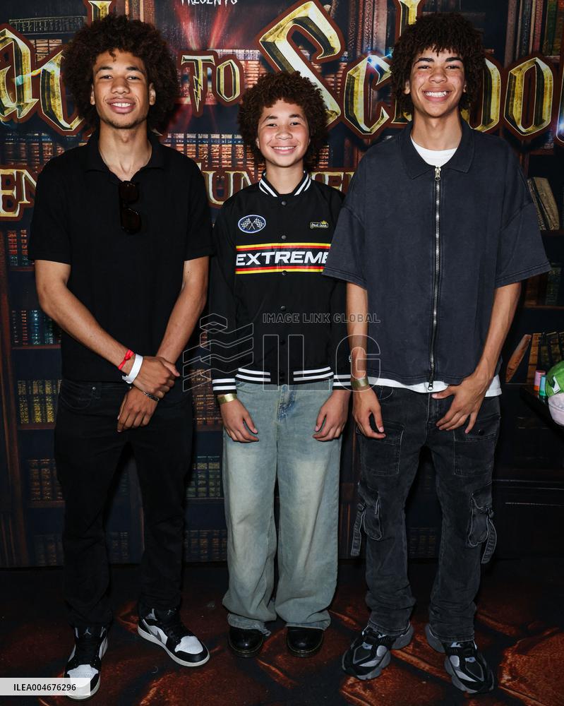 The Clements Twins x Jet House Back To School Bash - LA