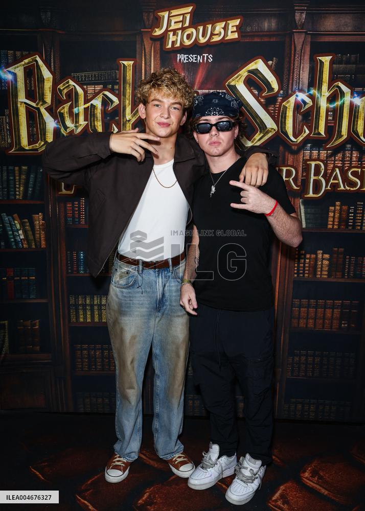 The Clements Twins x Jet House Back To School Bash - LA