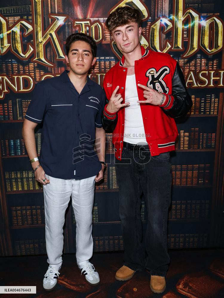 The Clements Twins x Jet House Back To School Bash - LA