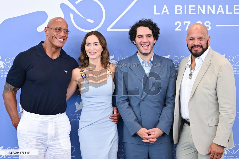 Venice The Smashing Machine Photocall AM