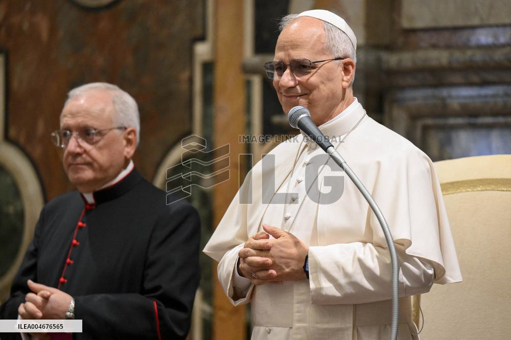 Pope Leo XIV Receives The St Francis Work For The Poor In Milan - Vatican