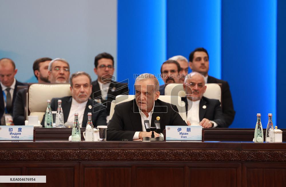 Shanghai Cooperation Organization (SCO) Plus Meeting - Tianjin