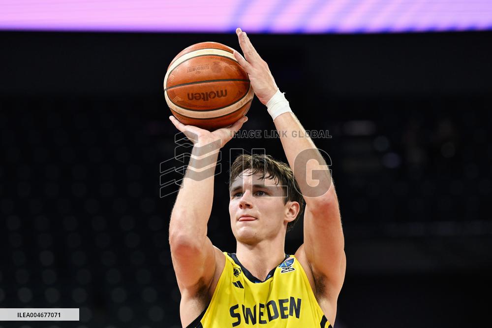 BASKETBALL EUROPEAN CHAMPIONSHIP SWEDEN-MONTENEGRO