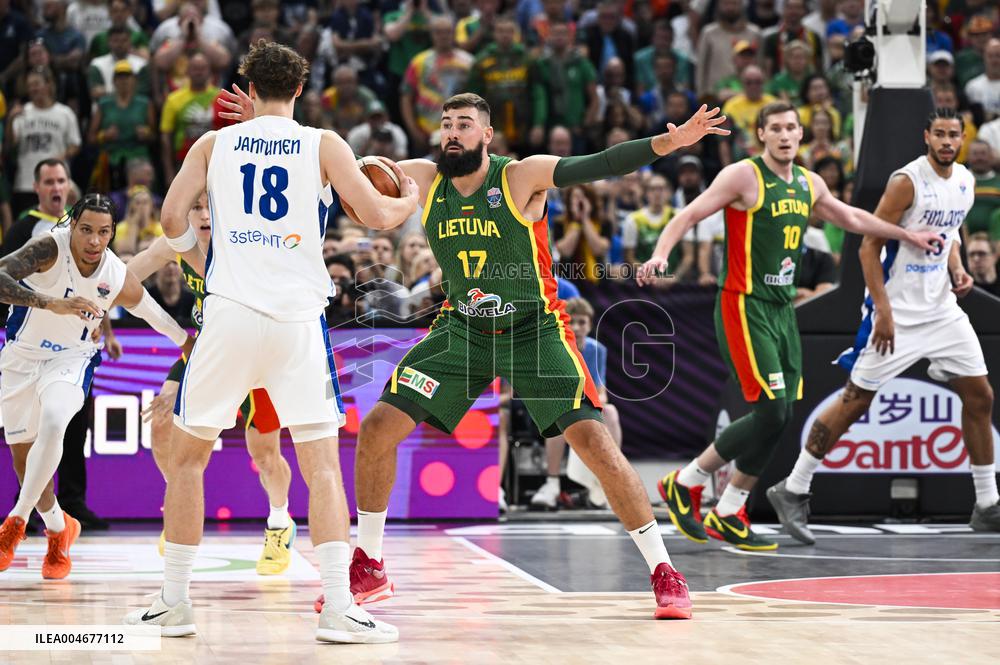 EURO BASKETBALL CHAMPIONSHIP FINLAND-LITHUANIA