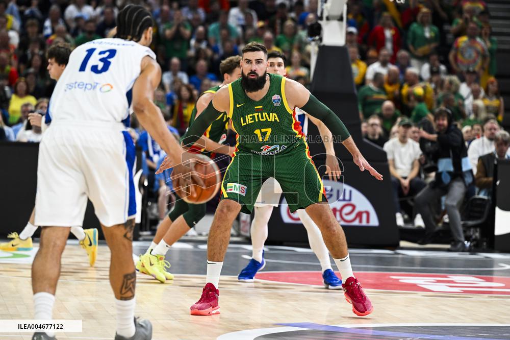 EURO BASKETBALL FINLAND-LITHUANIA