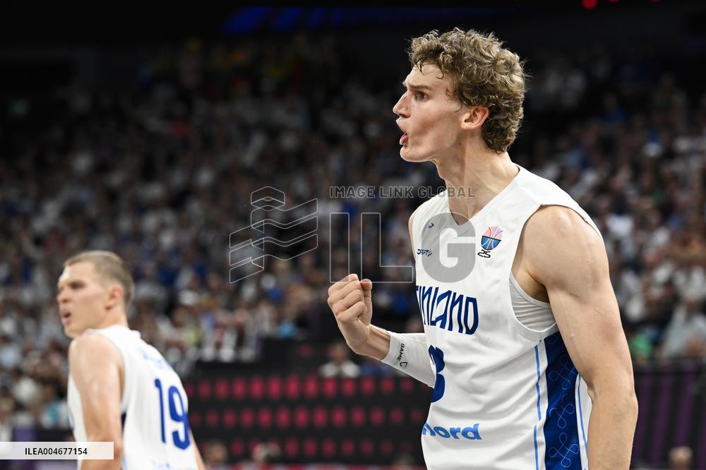 EURO BASKETBALL CHAMPIONSHIP FINLAND-LITHUANIA
