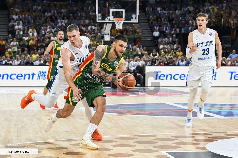 EURO BASKETBALL FINLAND-LITHUANIA