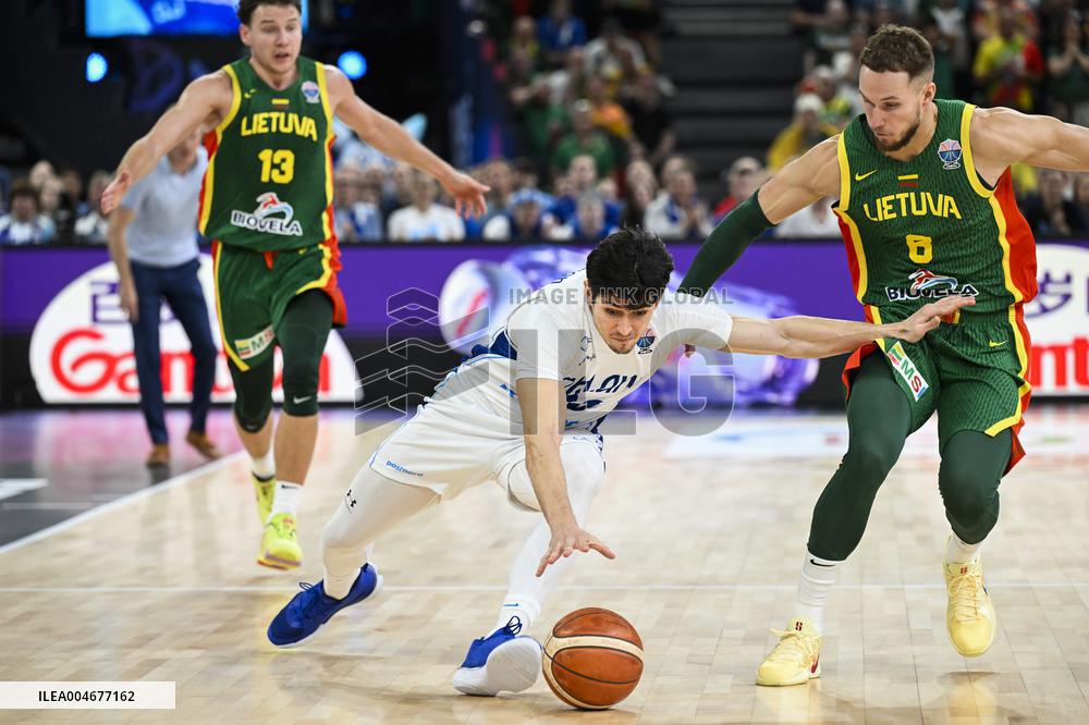 EURO BASKETBALL FINLAND-LITHUANIA