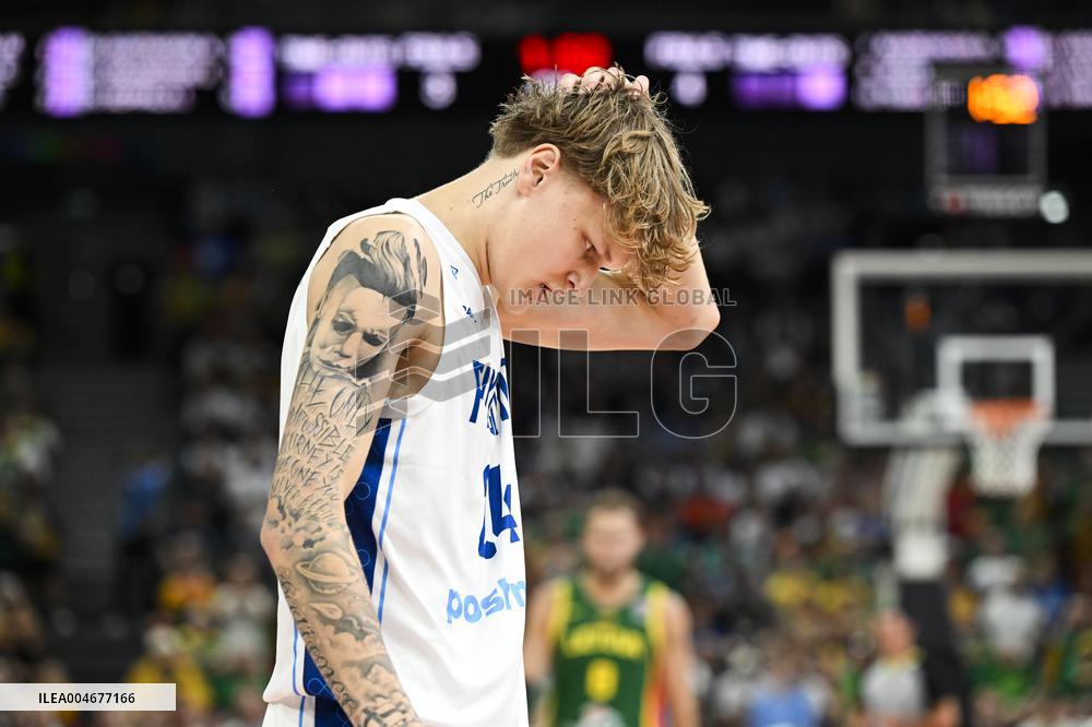 EURO BASKETBALL CHAMPIONSHIP FINLAND-LITHUANIA