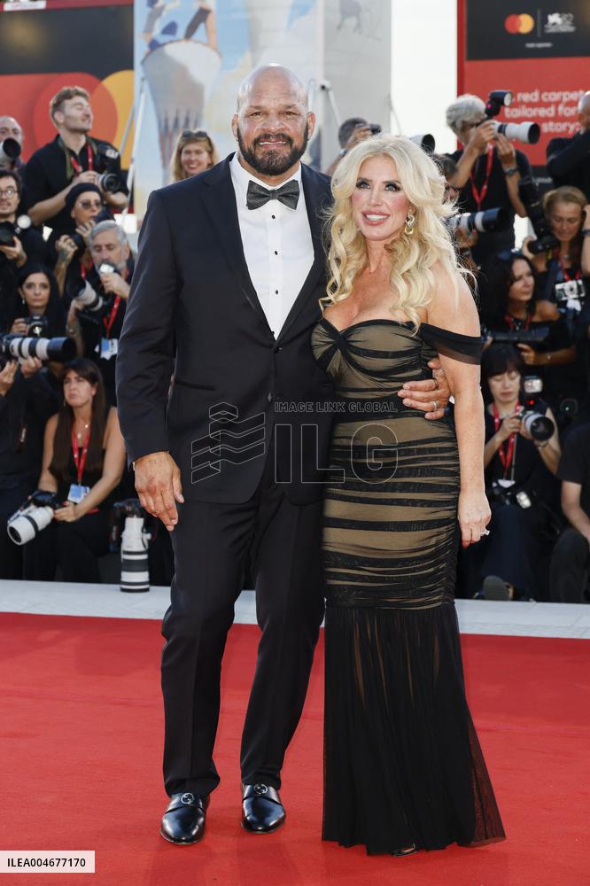 Venice - Red carpet film THE SMASHING MACHINE MP