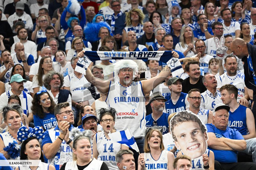 EURO BASKETBALL FINLAND-LITHUANIA