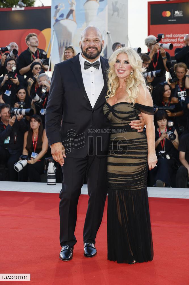 Venice - Red carpet film THE SMASHING MACHINE MP