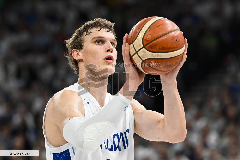 EURO BASKETBALL CHAMPIONSHIP FINLAND-LITHUANIA