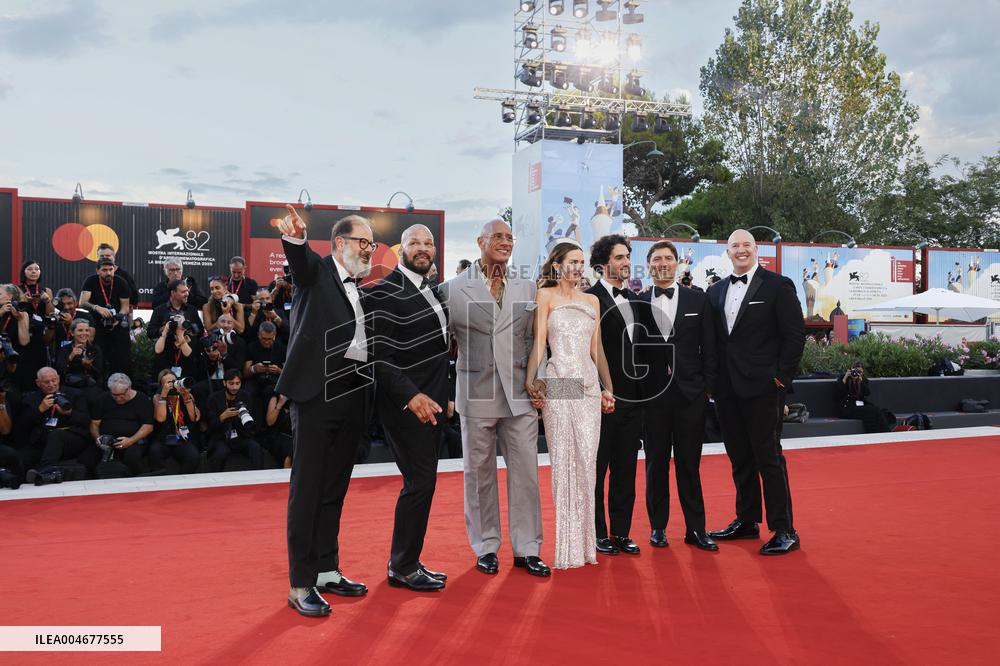 Venice - Red carpet film THE SMASHING MACHINE MP