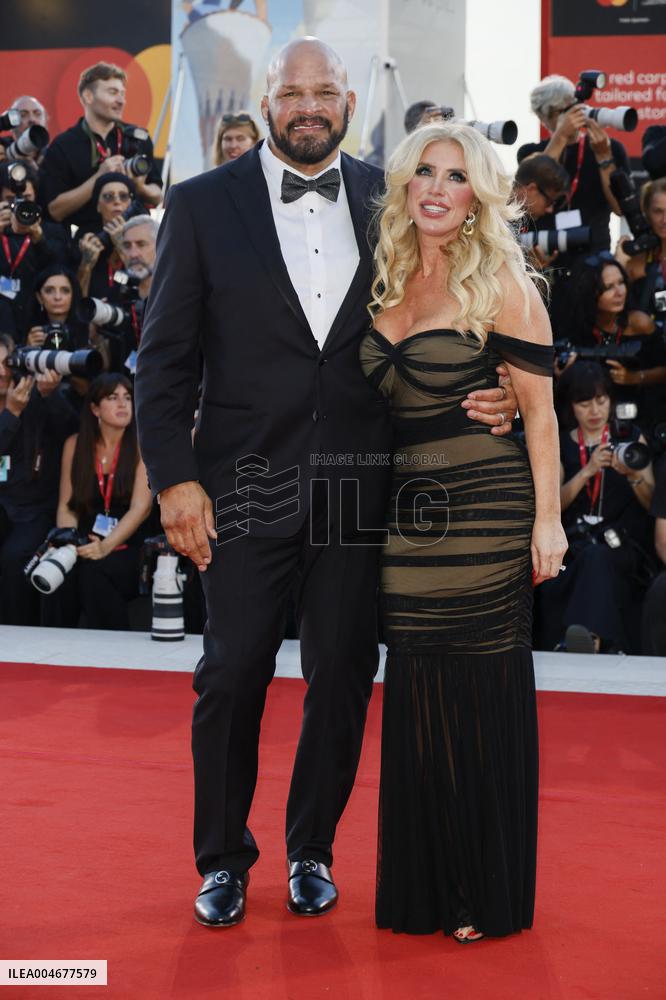 Venice - Red carpet film THE SMASHING MACHINE MP