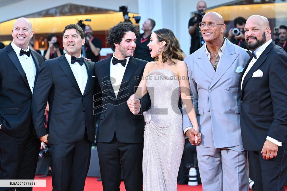 Venice The Smashing Machine Premiere AM