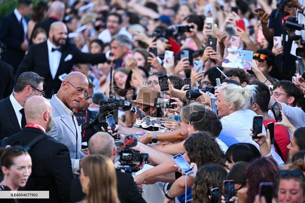 Venice The Smashing Machine Premiere AM