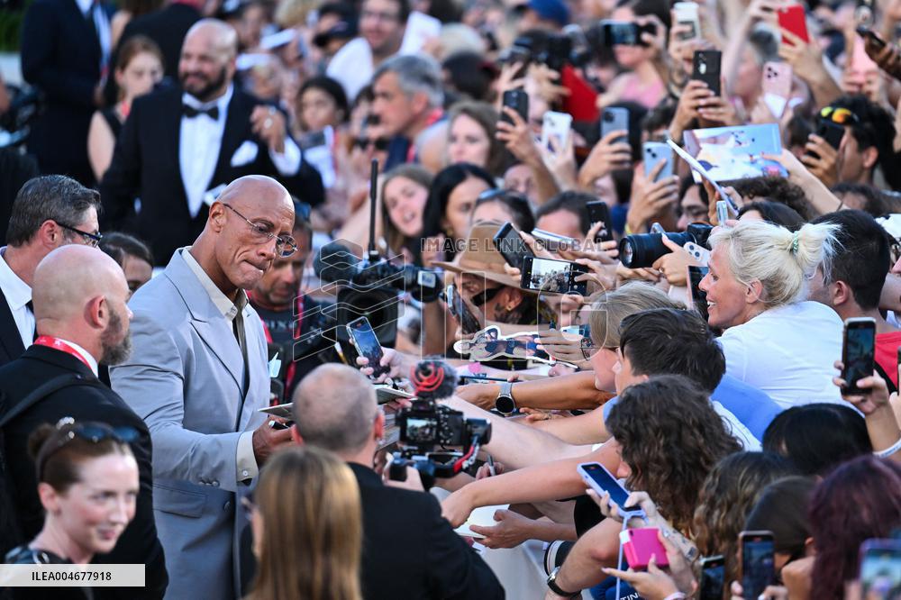 Venice The Smashing Machine Premiere AM