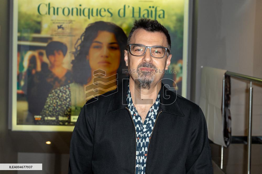 Chronique d'Haifa Histoire Palestiniennes Paris Film Premiere