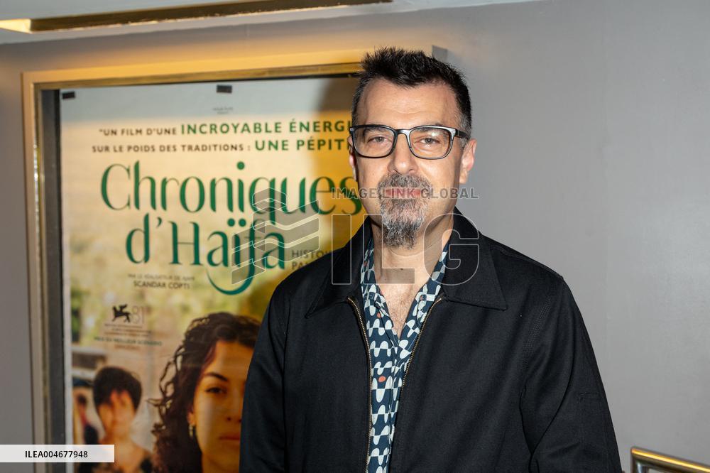 Chronique d'Haifa Histoire Palestiniennes Paris Film Premiere