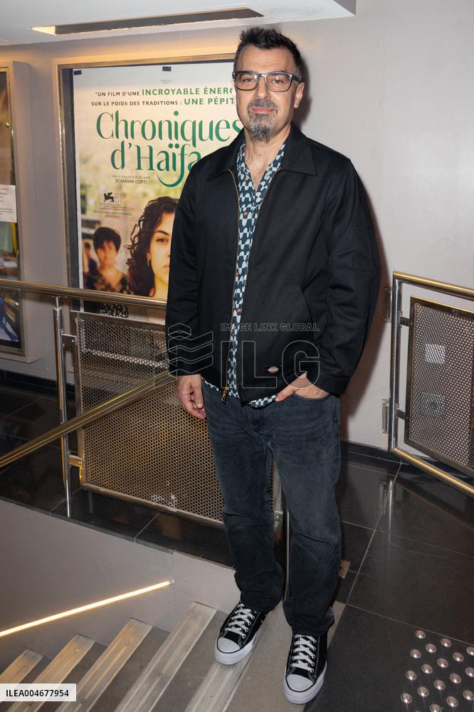 Chronique d'Haifa Histoire Palestiniennes Paris Film Premiere